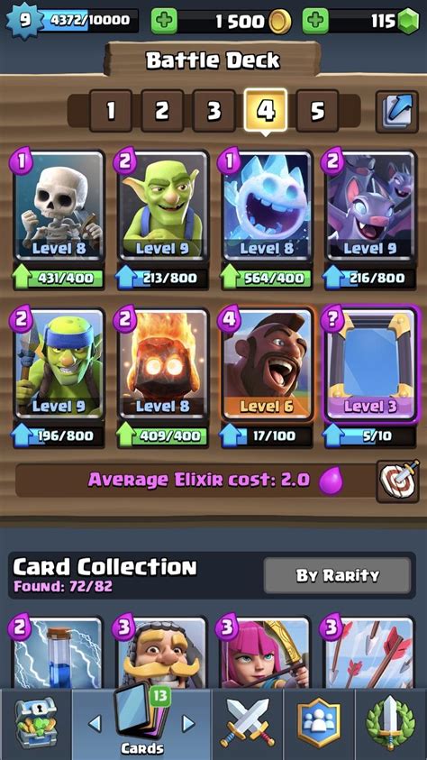 clash royale touchdown deck
